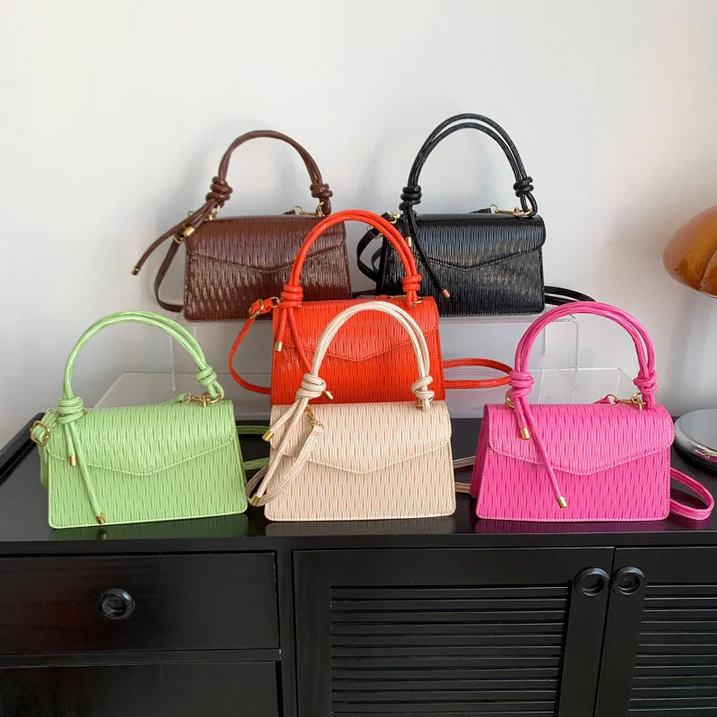 شنطة سهرة أنيقة للنساء - 2024 New Arrival Summer PU Purses and Ha
