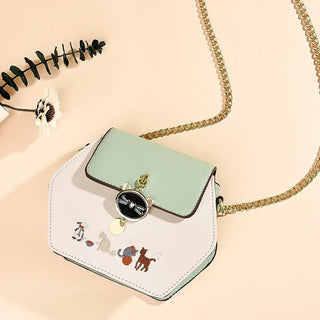 شنطة جلد فاخرة للنساء - 2024 New Designer Ladies Shoulder Bag Cr