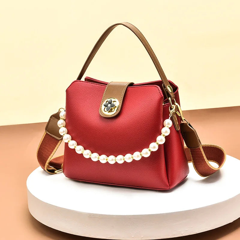 شنطة كروس ترند للنساء - 2024 New PU Leather Good Quality Women's