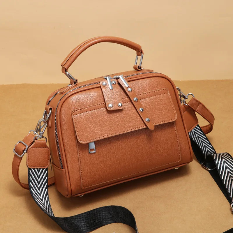 شنطة كتف ترند للنساء - 2024 Newest Good Quality Pu Leather Hand