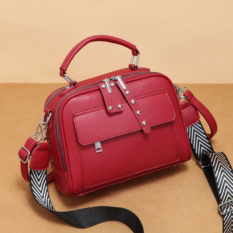 شنطة كتف ترند للنساء - 2024 Newest Good Quality Pu Leather Hand