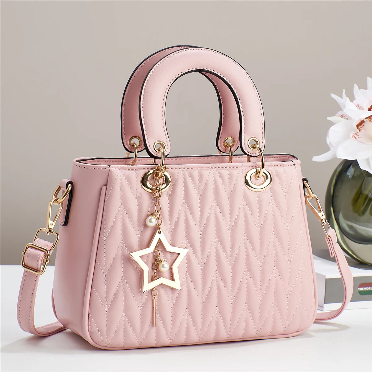 شنطة نسائية أنيقة للنساء - 2024 Summer New Fashion Korean Ladies Si