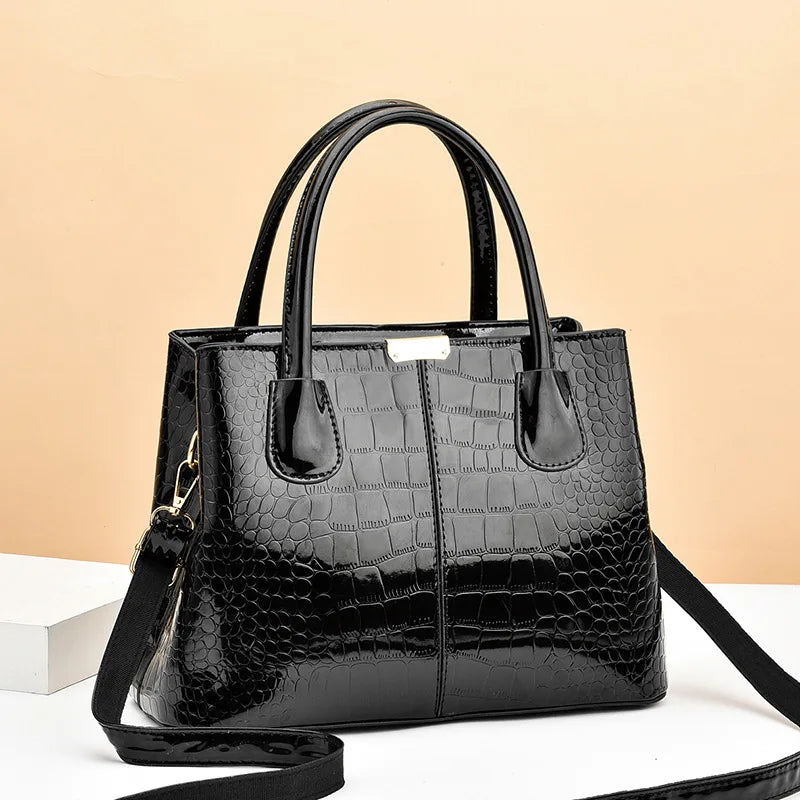 شنطة سهرة كلاسيك للنساء - 2024 Wholesale Pu Leather Glossy Woman B