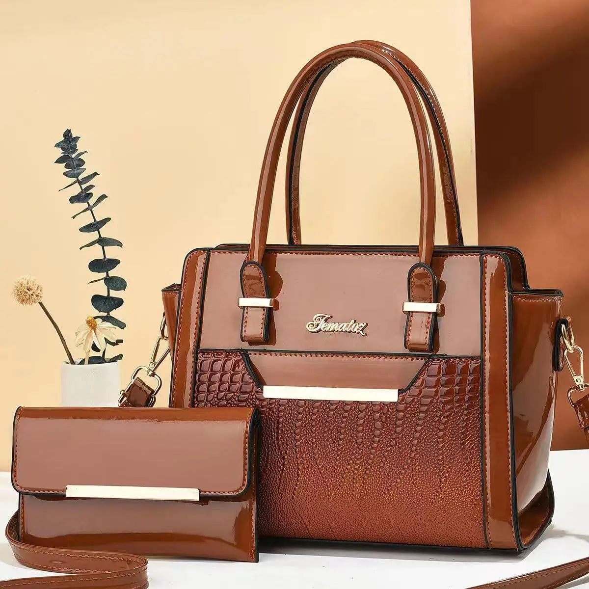 شنطة جلد موضة 2025 للنساء - 2025 Alligator PU Leather Women's Bags S