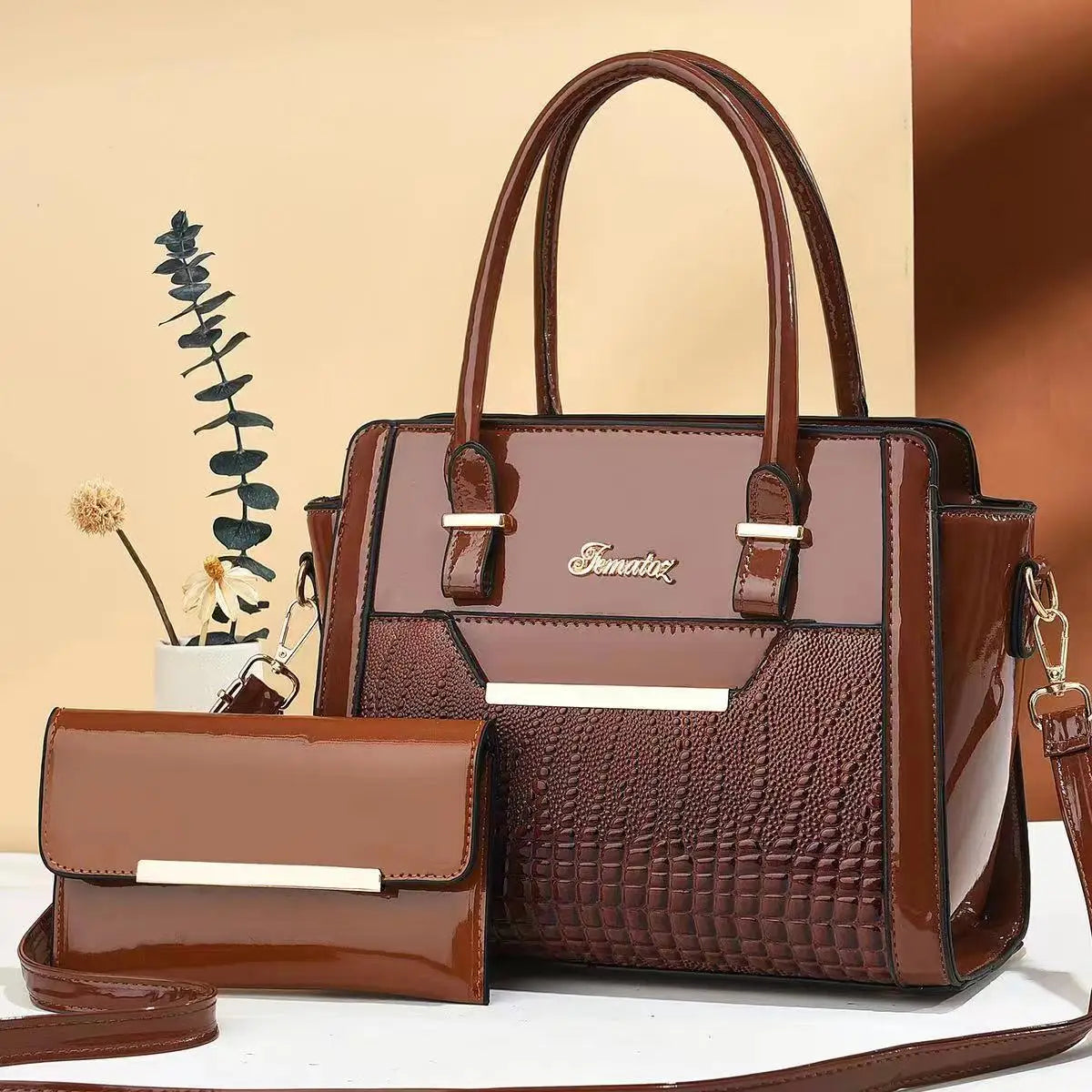 شنطة جلد موضة 2025 للنساء - 2025 Alligator PU Leather Women's Bags S