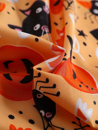 موضة 2025 خريف بنات' fashion foreign ستايل فستان كم كشكش bow stitching أكمام طويلة children's فستان