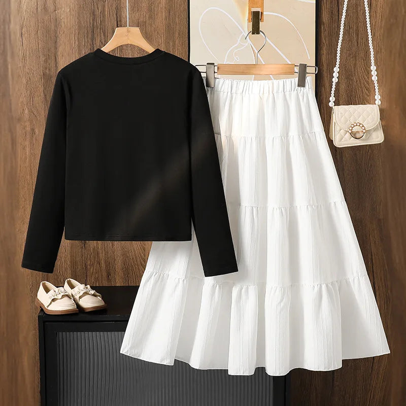 موضة 2025 خريف جديد بنات' wei yi بدلة warm كاجوال jacket جيب with stereo bow أكمام طويلة for بنات aged 8-12 years
