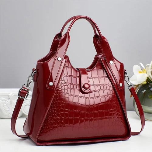 شنطة نسائية موضة 2025 للنساء - 2025 Crocodile Pattern Women's Handbag L
