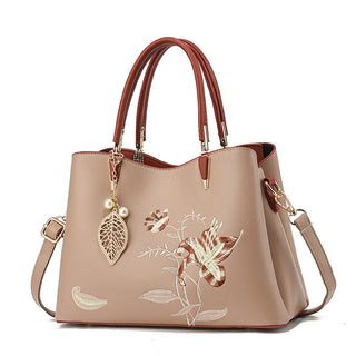 شنطة جلد أنيقة للنساء - 2025 Fashion Design Korea Trendy Ladies