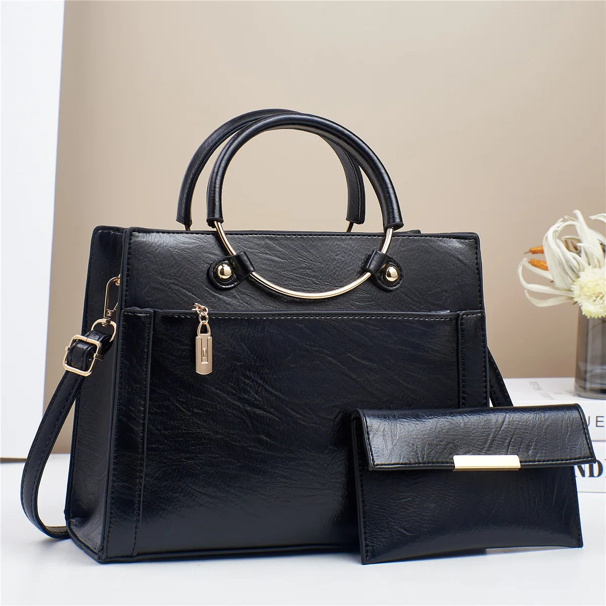 شنطة نسائية عصرية للنساء - 2025 Fashion Ladies Shoulder Bags Set La