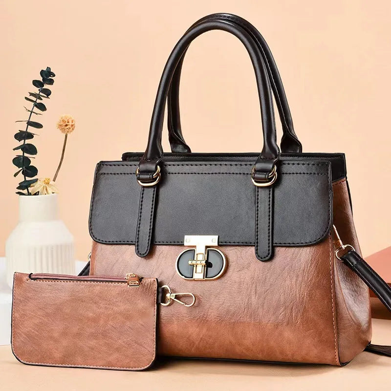 شنطة سهرة فاخرة للنساء - 2025 Good Quality Shoulder Bags Set PU L