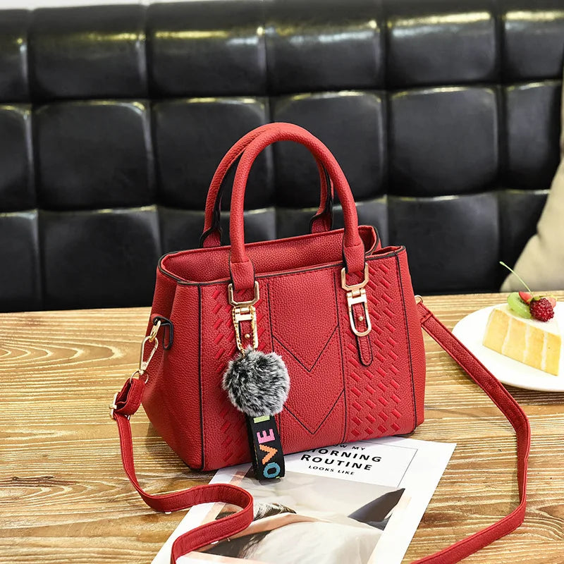 شنطة كروس عملية للنساء - 2025 Handbag Designer Fashion PU Leather