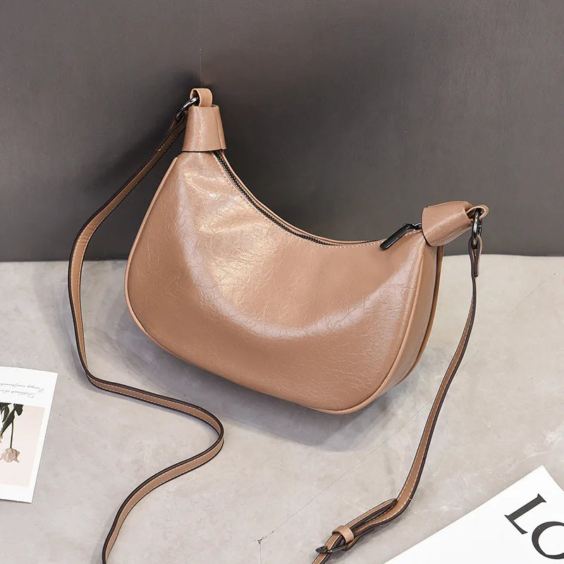 شنطة كروس عملية للنساء - 2025 High Quality Ladies Shoulder Bags F