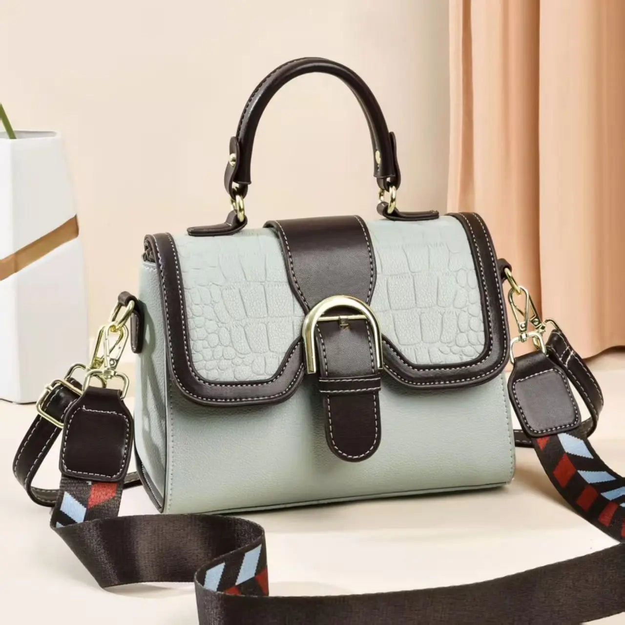 شنطة كروس موضة 2025 للنساء - 2025 High Quality Pu Leather Women Handb