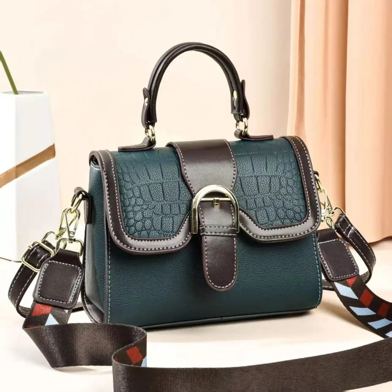 شنطة كروس موضة 2025 للنساء - 2025 High Quality Pu Leather Women Handb
