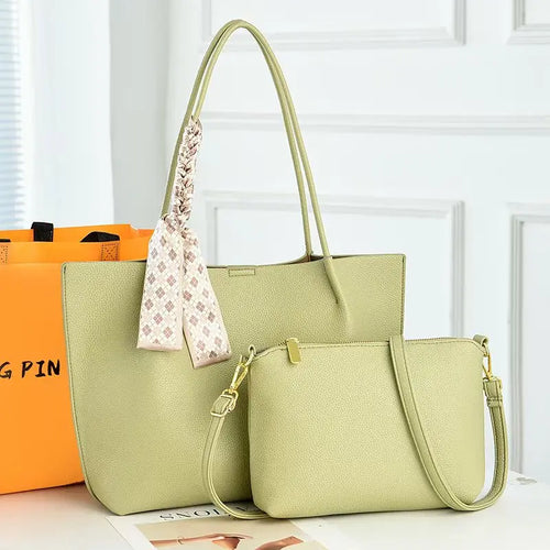 شنطة صغيرة عملية للنساء - 2025 Large Capacity Ladies Tote Bags Set