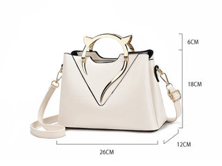 شنطة يد مميزة للنساء - 2025 Latest Fashion Bags Women Cat Handl
