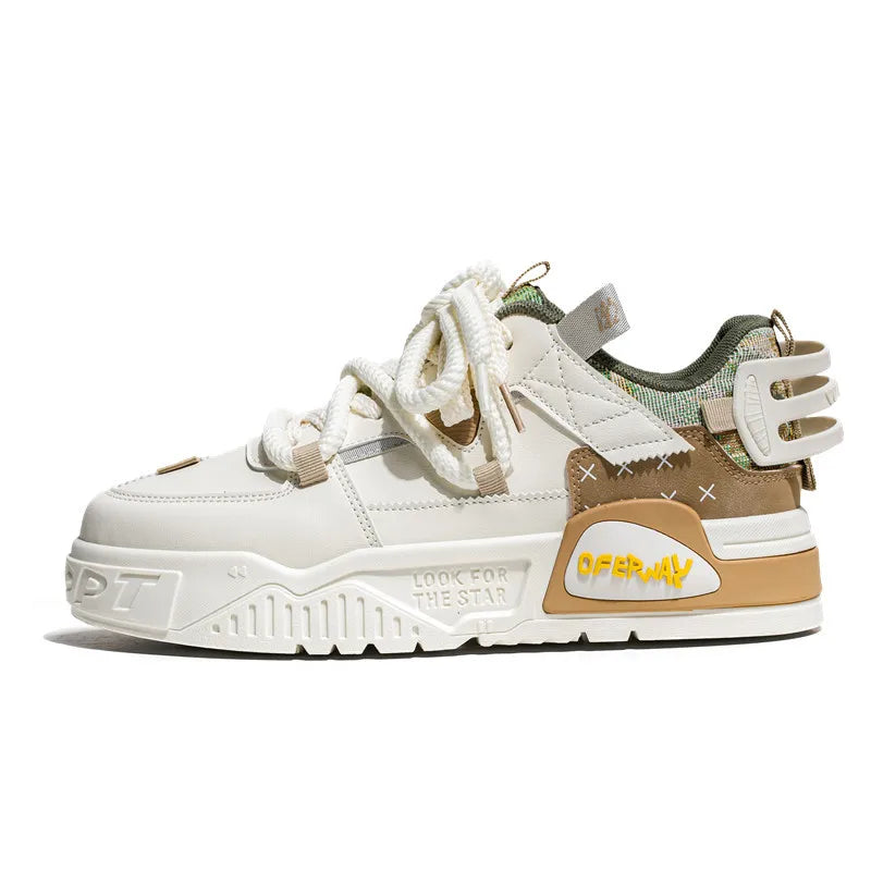 حذاء كاجوال رجالي – تهوية مريحة، نعل مقاوم للانزلاق