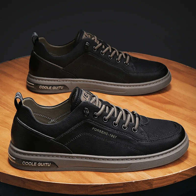 حذاء رياضي رجالي - أبيض – تهوية مريحة