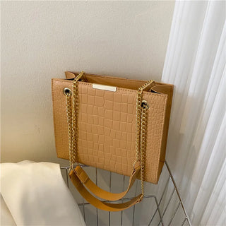 شنطة سهرة شيك للنساء - 2025 New Arrival Bags Brand Golden Chain
