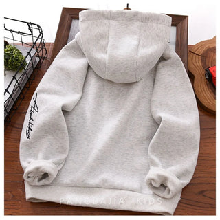 موضة 2025 جديد children's cotton sports بدلة for أولاد كاجوال hooded baseball بدلة with printed pattern fashionable for خريف