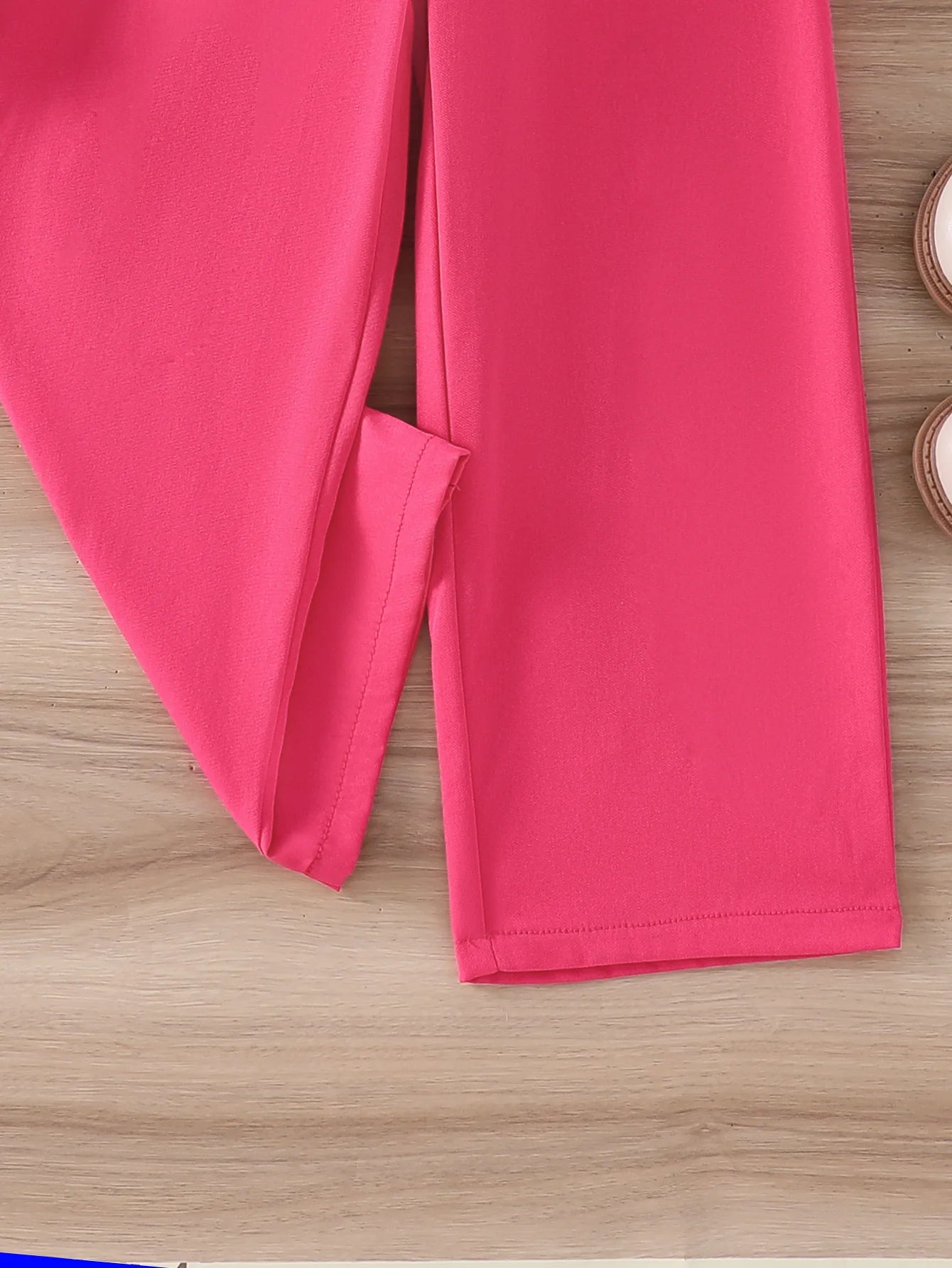 موضة 2025 جديد بنات' خريف and شتاء طقم white أكمام طويلةd pullover توب، قطعة واحدة shoulder strap pants طقم قطعتين