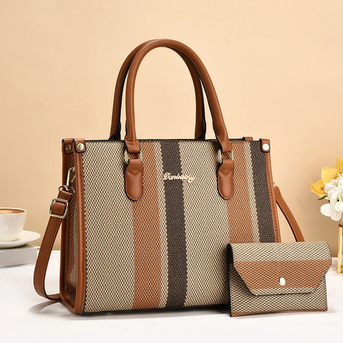 شنطة جلد أنيقة للنساء - 2025 New PU Leather Women Bags Ladies H