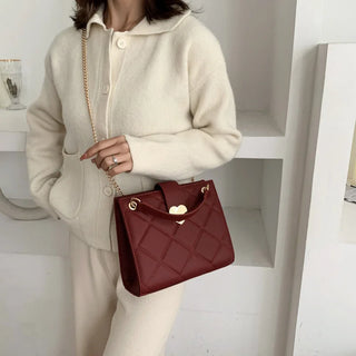 شنطة كتف كاجوال للنساء - 2025 New Trendy Fashion Hand Bag Heart L