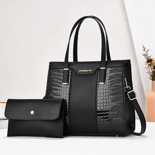 شنطة صغيرة شيك للنساء - 2025 New wholesale women's bags set bran