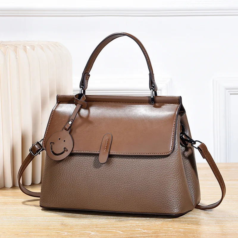شنطة نسائية فاخرة للنساء - 2025 New wholesale women's bags set bran