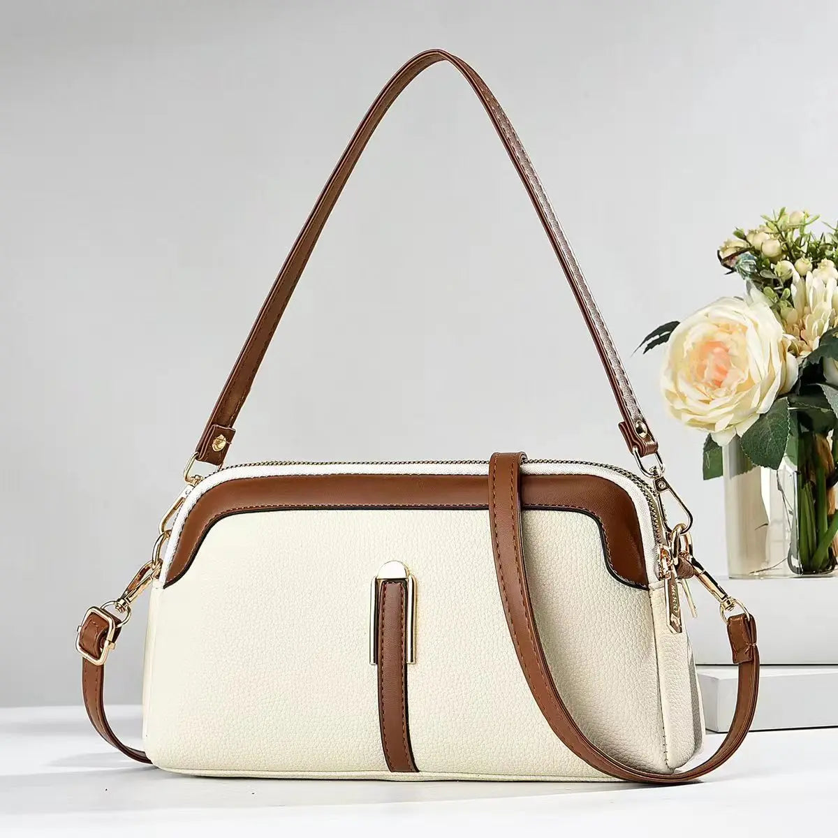 شنطة جلد أنيقة للنساء - 2025 Newest Arrival Good Quality New Des