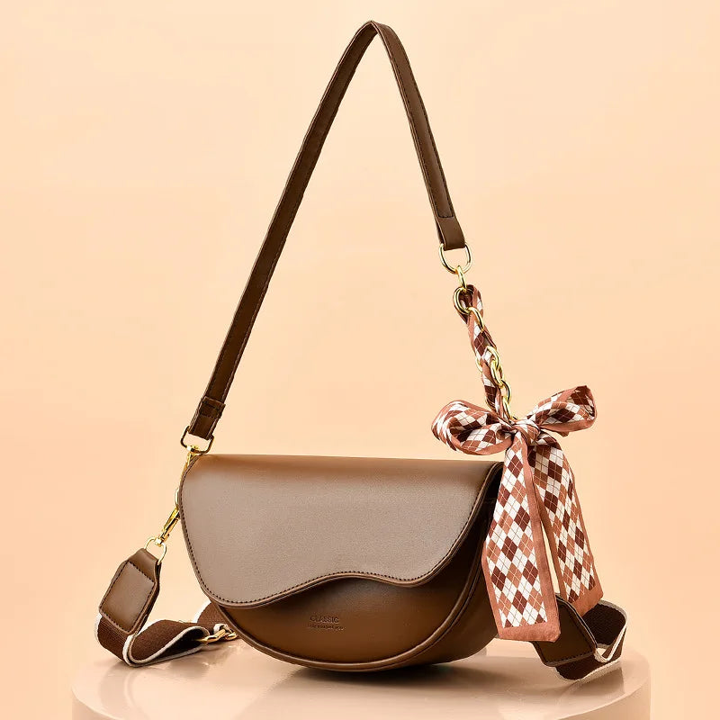 شنطة جلد كاجوال للنساء - 2025 Newest Ladies Shoulder Bags High Qu