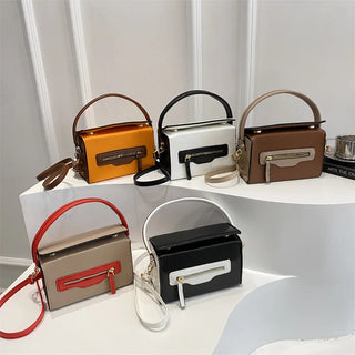 شنطة كتف عملية للنساء - 2025 Shinny Leather Shoulder Tote Bags L