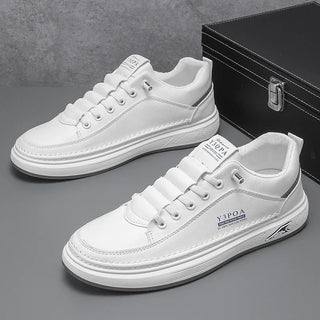 حذاء كاجوال رجالي - أبيض – تهوية مريحة