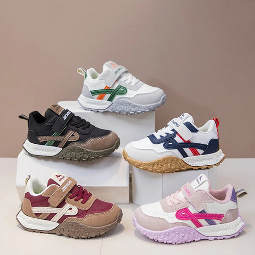 موضة 2025 ربيع جديد fashionable and handsome sports shoes for أولاد and بنات comfortable ناعم soled children's shoes