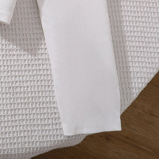 موضة 2025 ربيع وخريف جديد butterfly ربطة printed أكمام طويلة توب with hundred fold half جيب طقم قطعتين