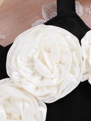 موضة 2025 صيف baby بنت floral توب with puffy جيب طقم قطعتين