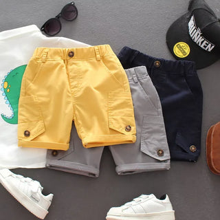 موضة 2025 صيف أولاد pants كاجوال korean-ستايل overalls for babies and أطفال straight cut design-foreign tide clothing