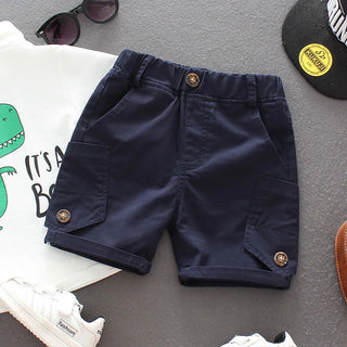 موضة 2025 صيف أولاد pants كاجوال korean-ستايل overalls for babies and أطفال straight cut design-foreign tide clothing