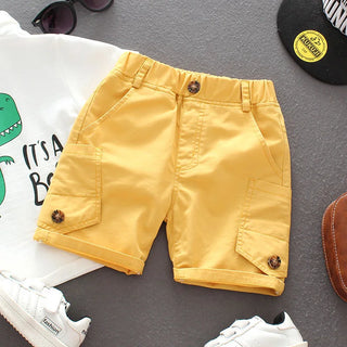 موضة 2025 صيف أولاد pants كاجوال korean-ستايل overalls for babies and أطفال straight cut design-foreign tide clothing