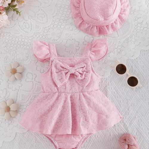 موضة 2025 صيف جديد ins cotton trend بدلة طقم قطعتين for baby بنات