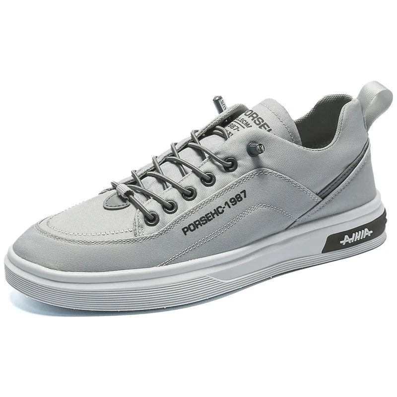 حذاء رياضي رجالي - أبيض – تهوية مريحة