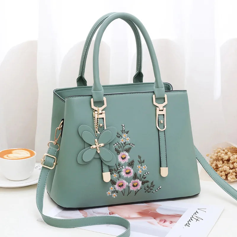 شنطة جلد فاخرة للنساء - 2025 Trendy Ladies Fashion Purse New Lad