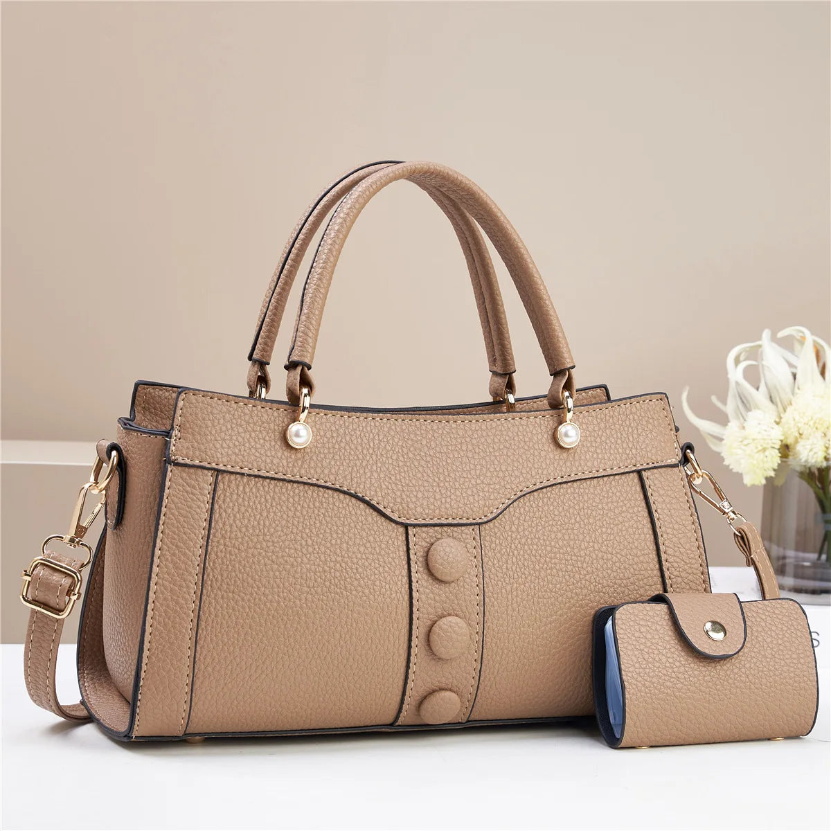 شنطة نسائية ترند للنساء - 2025 Wholesale Fashion Lady Bags Set Ne