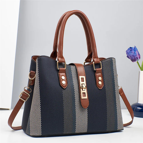 شنطة يد عصرية للنساء - 2025 Women Handbags PU Leather Women Han