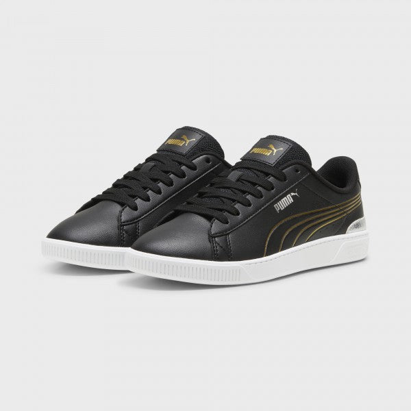 Vikky V3 Metallic Shine Lace-Up Sneakers
