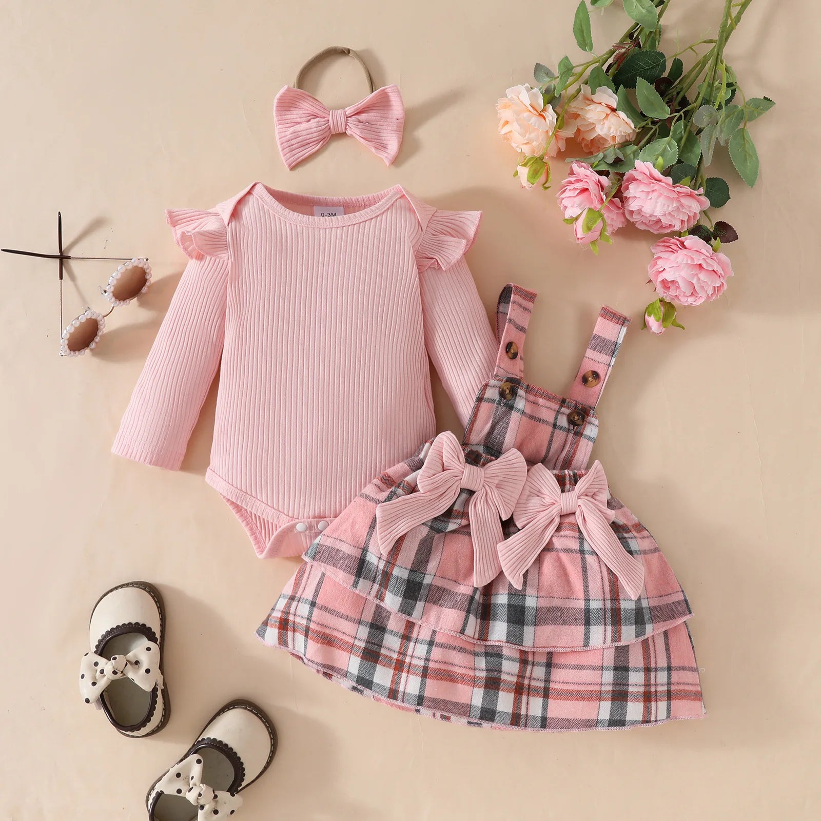 3pcs newborn أطفال clothing children clothes baby بنت clothes طقم toddler بنت clothes bebe بنت outfits