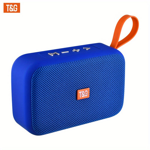 مكبر صوت لاسلكي محمول T&G506 | صوت ستيريو Hi-Fi | لاسلكي 5.3 | مقاومة للماء IPX4 عالي الجودة | مكبر صوت خارجي مدمج | يدعم بطاقة TF/مدخل AUX | ألوان متعددة | مثالي للتخييم، ركوب الدراجات، حفلات الشاطئ، التجمعات والهدايا | مشغل موسيقى | متوافق مع الهواتف ال