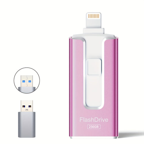 قارئ بطاقة ذاكرة متعدد المنافذ مع محول USB-C - 256/512 جيجابايت - عالي السرعة - نسخ احتياطي وسهل لحفظ الملفات