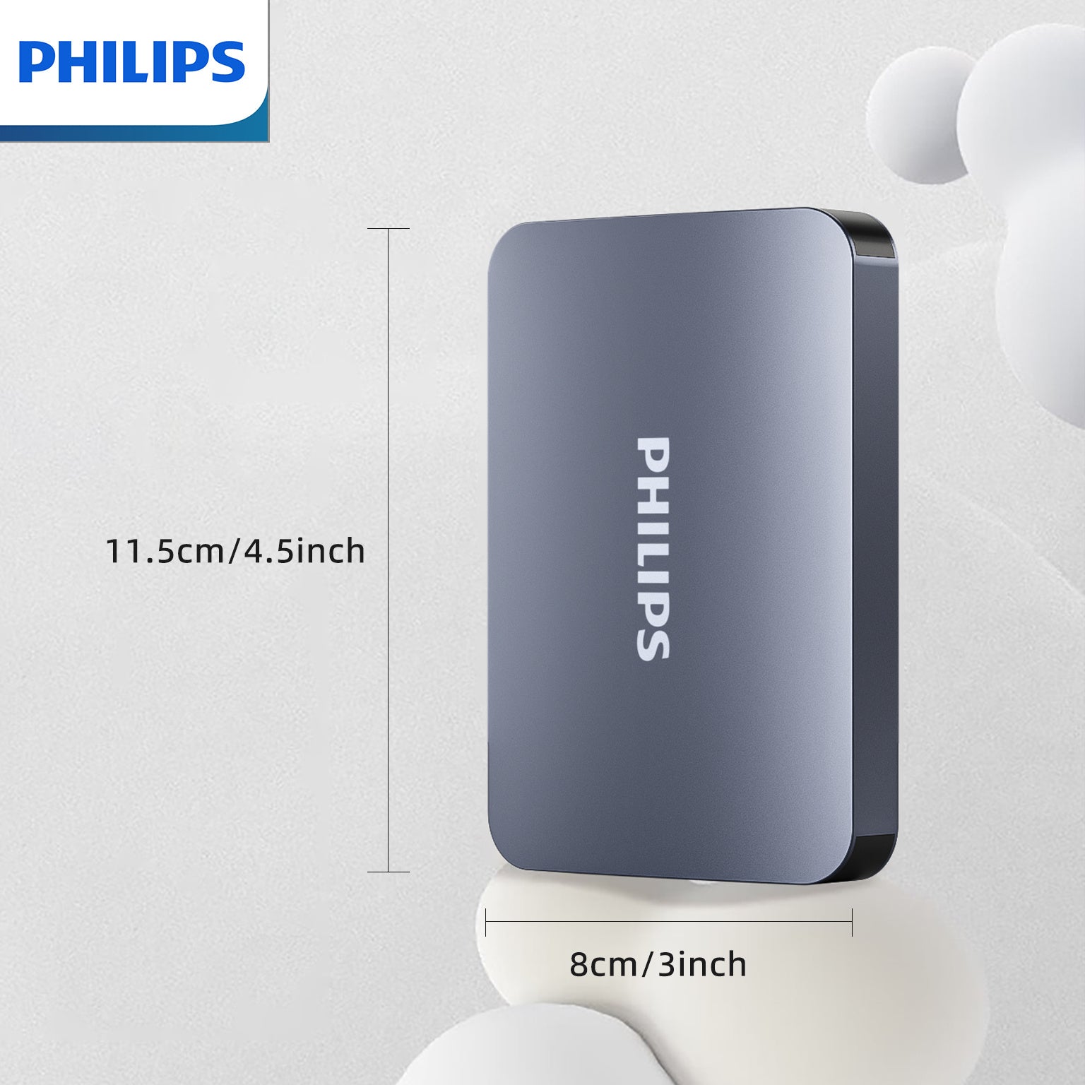 سلسلة محرك أقراص صلب خارجي للهواتف - USB 3.0 بسرعة عالية، نقل سريع، سعة كبيرة، محرك أقراص صلب محمول، جسم من سبائك الألومنيوم، متوافق مع الكمبيوترات وأجهزة أخرى